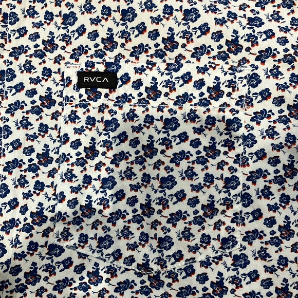 RVCA men’s button up shirtsleeve shirt - Picture 3 of 6